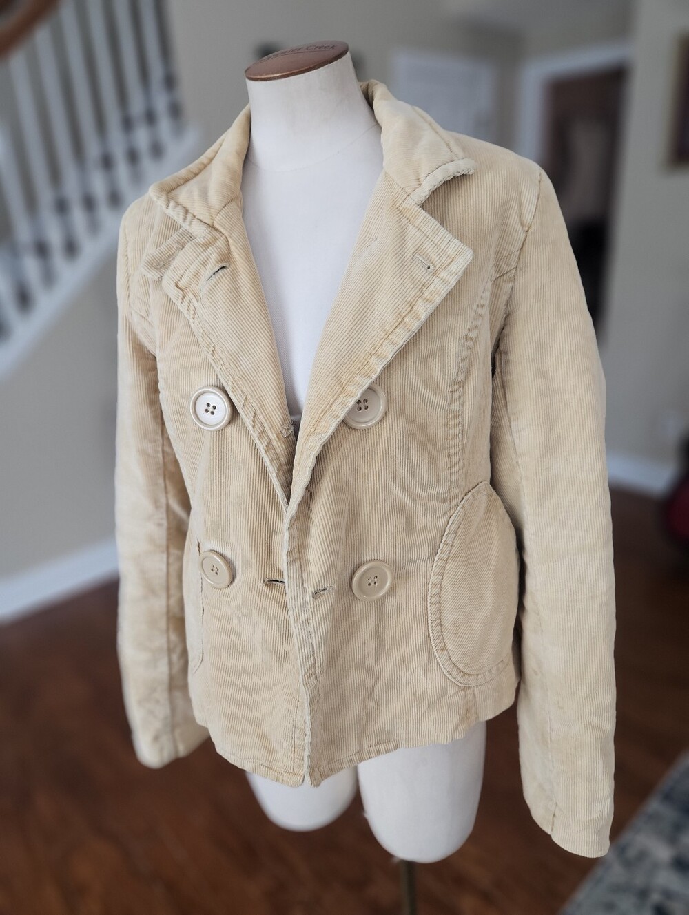 VTG Y2K Mossimo Corduroy Quilted Jacket Medium
